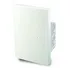 Llave de luz de pared botón de 4 módulos color blanco Cambre Bauhaus Bauhaus