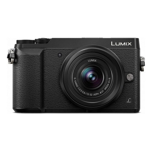 Panasonic Lumix Kit GX85 + lente 12-32mm ASPH OIS DMC-GX85K sin espejo color  negro 