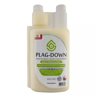 Jabón Potásico | Plag-down | 1 Lt | Control Plagas