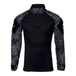 Combat Shirt Bélica Masculina Tática Camuflada Typhon