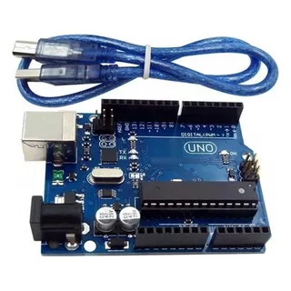 Placa Original Arduino Uno R3 + Cable