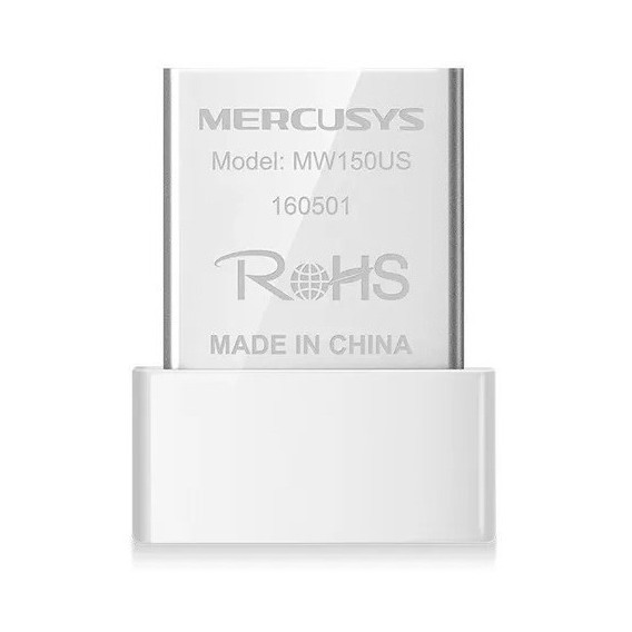 Placa De Red Wifi Mercusys Mw150us Usb Nano 150mbps Acuario