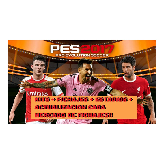 Pro Evolution Soccer Pes 2017 + Parche 2024 Pc Digital