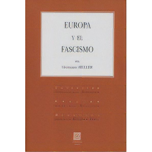 Europa Y El Fascismo, De Heller,hermann. Editorial Comares En Español