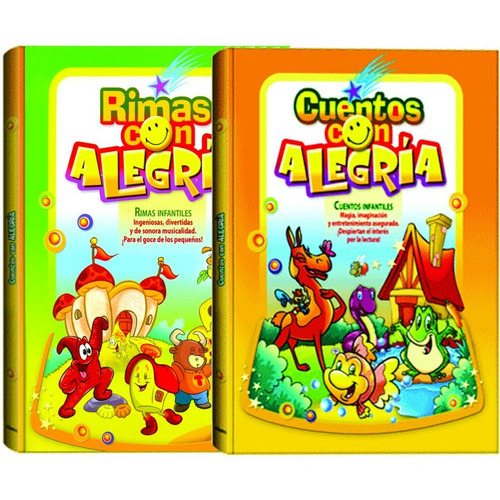 Rimas Y Cuentos Con Alegría X 2 Tomos, de Ediciones Planeta. Editorial Planeta, tapa dura en español, 2013