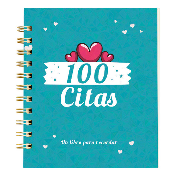 Creativo Libro Con 100 Citas diferentes Para Realizar Junt@s