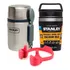Lonchera 530 Ml+vaso Cafe Stanley+regalo Soporte -plan B Color Gris
