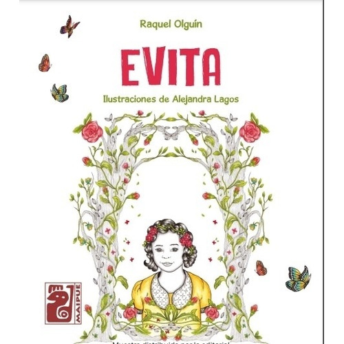 Libro Evita - Raquel Olguin / Col Paila