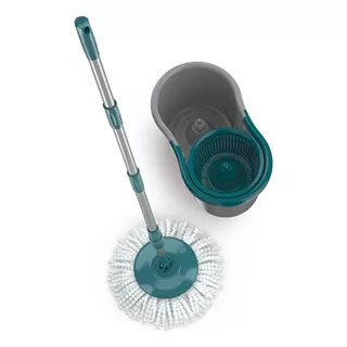 Flash Limp Mop5010 Mop Giratório Fit 8l Cor Cinza