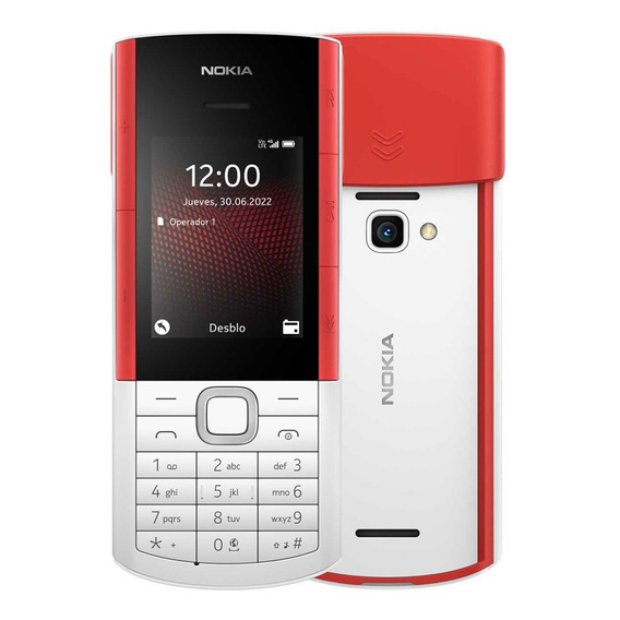 Celular Nokia 5710xa Blanco + Audifonos Bluetooth 4g