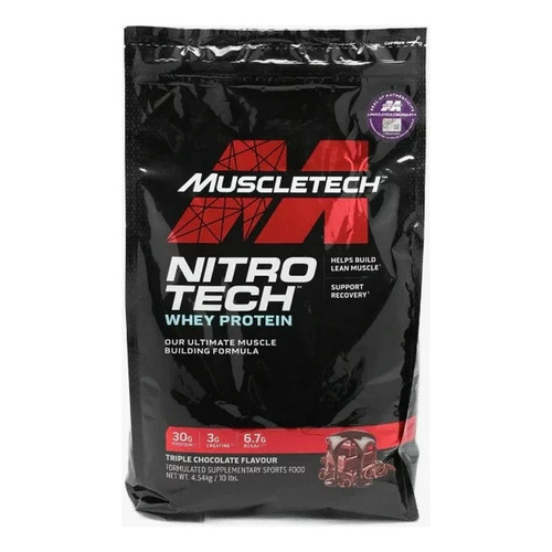  MuscleTech Proteína Nitrotech Performance Series 10lb Chocolate 