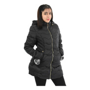 Campera Inflable Mujer Larga Impermeable Importada Yd 560502