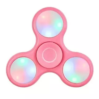 Fidget Hand Spinner Con Luces