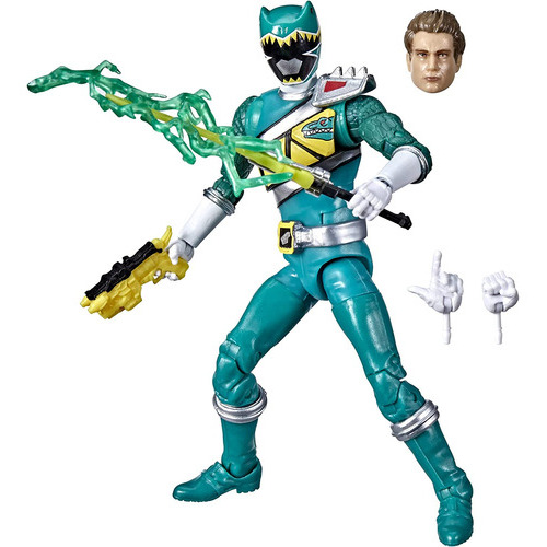 Dino Charge Green Ranger de la colección Lightning de los Power Rangers