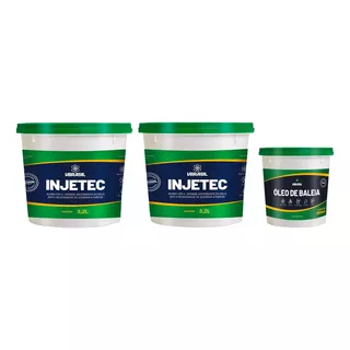 Kit 2 Injetec 3,2 Litros + Óleo De Baleia 900ml