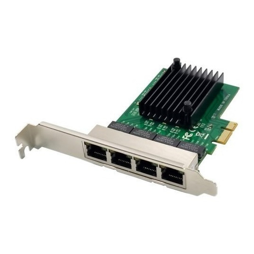 Tarjeta De Red X-media Xm-na3840 4 Puertos Gigabit Pci-e /vc