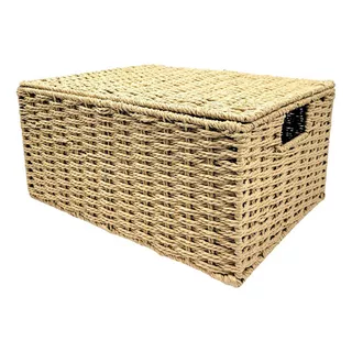 Cesta Para Piquenique Wayana 20x30x40cm Fibra Natural G