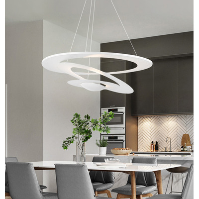 Colgante Led Regulable H67 Deco Diseño Moderno Tz
