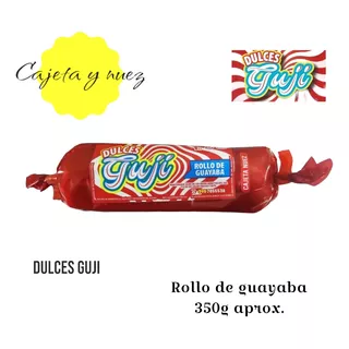 Rollo De Guayaba Relleno De Cajeta Y Nuez Guji (350g Aprox.)