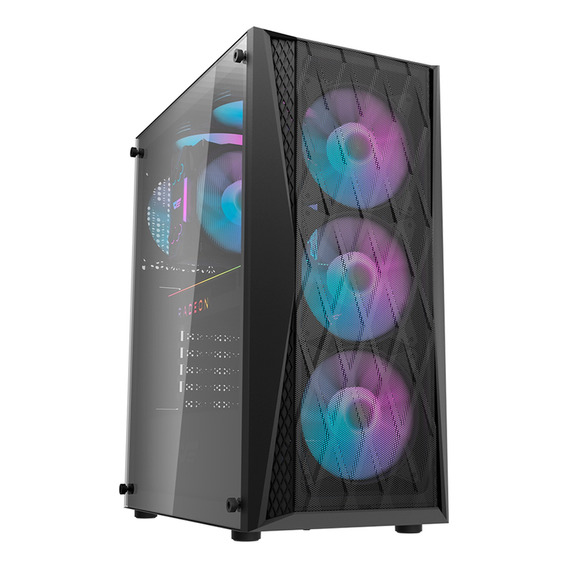 Gabinete Gamer Darkflash 352 Lateral Vidrio Templado Atrix ®