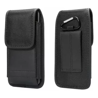 Funda Case Para Cinto Cinturon Resistente De Nylon Negro