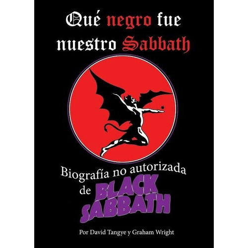 Que Negro Fue Nuestro Sabbath, De David Tangye. Editorial Dreams & Revolucion, Tapa Blanda En Español