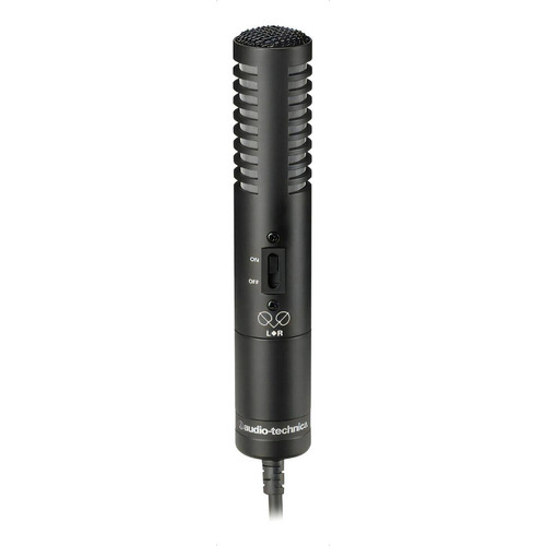Audio-technica - Pro 24-cm Stereo Condenser Microphonet Color Negro