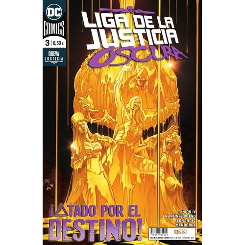 Liga De La Justicia Oscura Vol 2 # 03, De James Tynion Iv. Editorial Ecc España, Edición 1 En Español