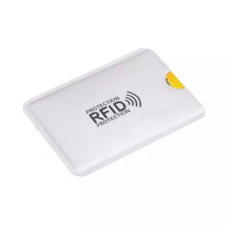 Funda De Protección Tarjeta De Crédito Rfid X 5 Unidades