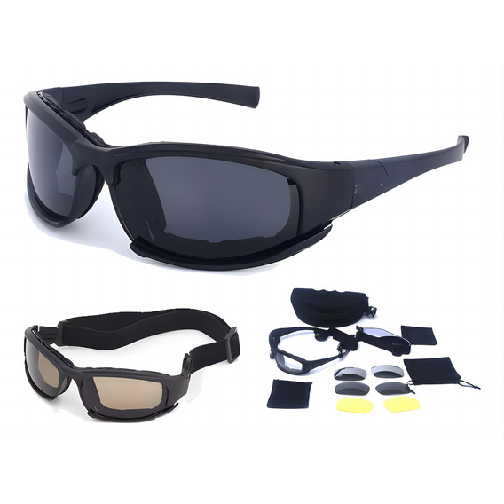 Gafas Tácticas Militares Lentes Protectoras Para Motocicleta