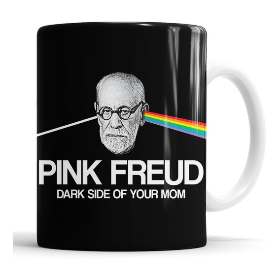 Taza Pink Freud - Sigmund Freud - Cerámica Importada