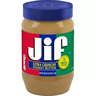 Jif Crema Cacahuate Extra Crunchy No Gmo Sin Gluten Importad