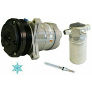 Compressor Ar Cond Silverado 6cc Diesel + Filtro + Válvula 