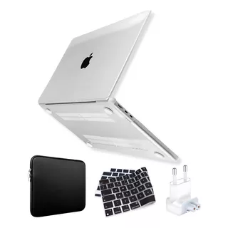 Capa P/ Macbook Air 13.6 A3113 M3 2024 +plug+bag+pel Teclado