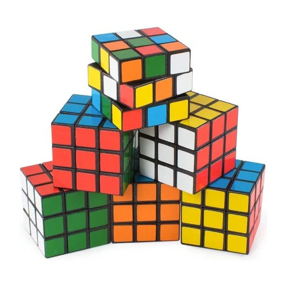 Mini Cubo Rubik En Miniatura Cubo Magico 3 Cm Increibles!!!