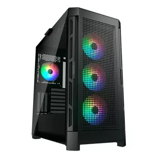 Gabinete Gamer Cougar Airface Pro Rgb Color Negro