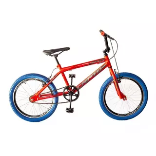 Bicicleta Cross Aro 20 Cripto Bmx Freestyle Pneu Azul