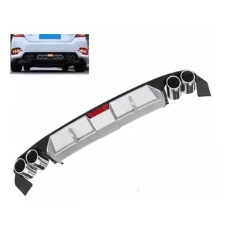 Escape Difusor Trasero Universal Spoiler Tuning Racing Sport