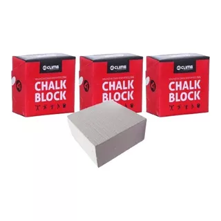 Kit 3 Carbonato De Magnésio - 4climb Chalk Block - 56g