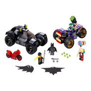 Blocos De Montar Legobatman Joker's Trike Chase 440 Peças Em Caixa