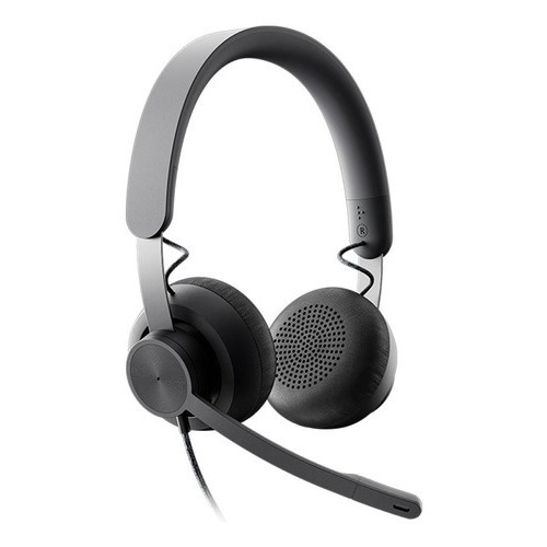 Auriculares gamer Logitech UC Zone Wired con luz LED