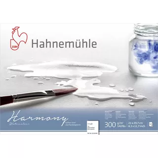 Papel Hahnemuhle Harmony Watercolour, 300 G/m², Rough 12fls