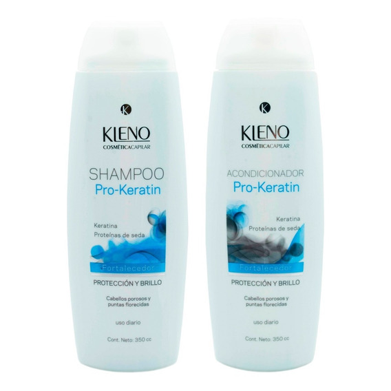 Kleno Pro Keratin Kit Shampoo + Acondicionador Fortalecedor