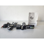 Videocamara Filmadora Sony Handycam Hdr-cx110 Con Cables  