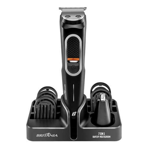 Aparador De Pelos Bap21p Multigroom 7 Em 1 Britânia Bivolt Preto Aparador De Pelos Bap21p Multigroom 7 Em 1 Britânia Bivolt Preto