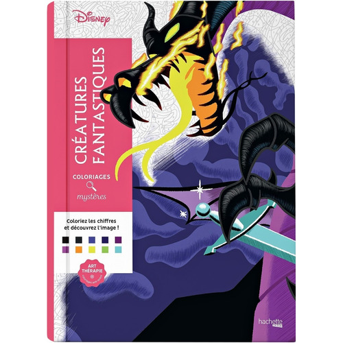 Colorea Y Descubre El Misterio Disney Criaturas Fantásticas 