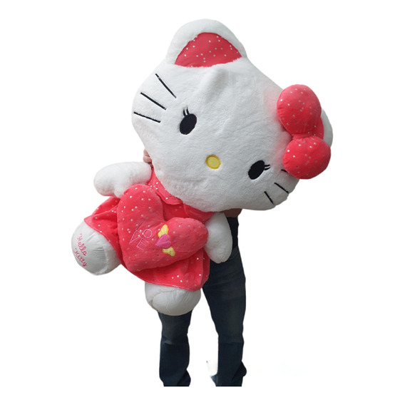 Kitty Kity  Kawaii Gigante De Peluche Kiti + Decorado A Msi