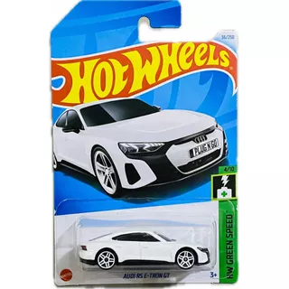 Hot Wheels Audi Rs E-tron Gt Blanco Green Speed 4/10 | 2024