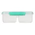 Vianda Sistema To Go 4 Divisiones 1,7lts Microondas Color Verde Claro