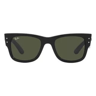 Óculos De Sol 0rb0840s Mega Wayfarer Adulto Ray-ban Cor Preto Cor Da Armação Preto Cor Da Haste Preto Cor Da Lente Verde Desenho Quadrado